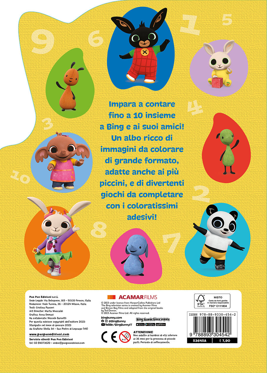 Bing. Il mio primo albo per contare