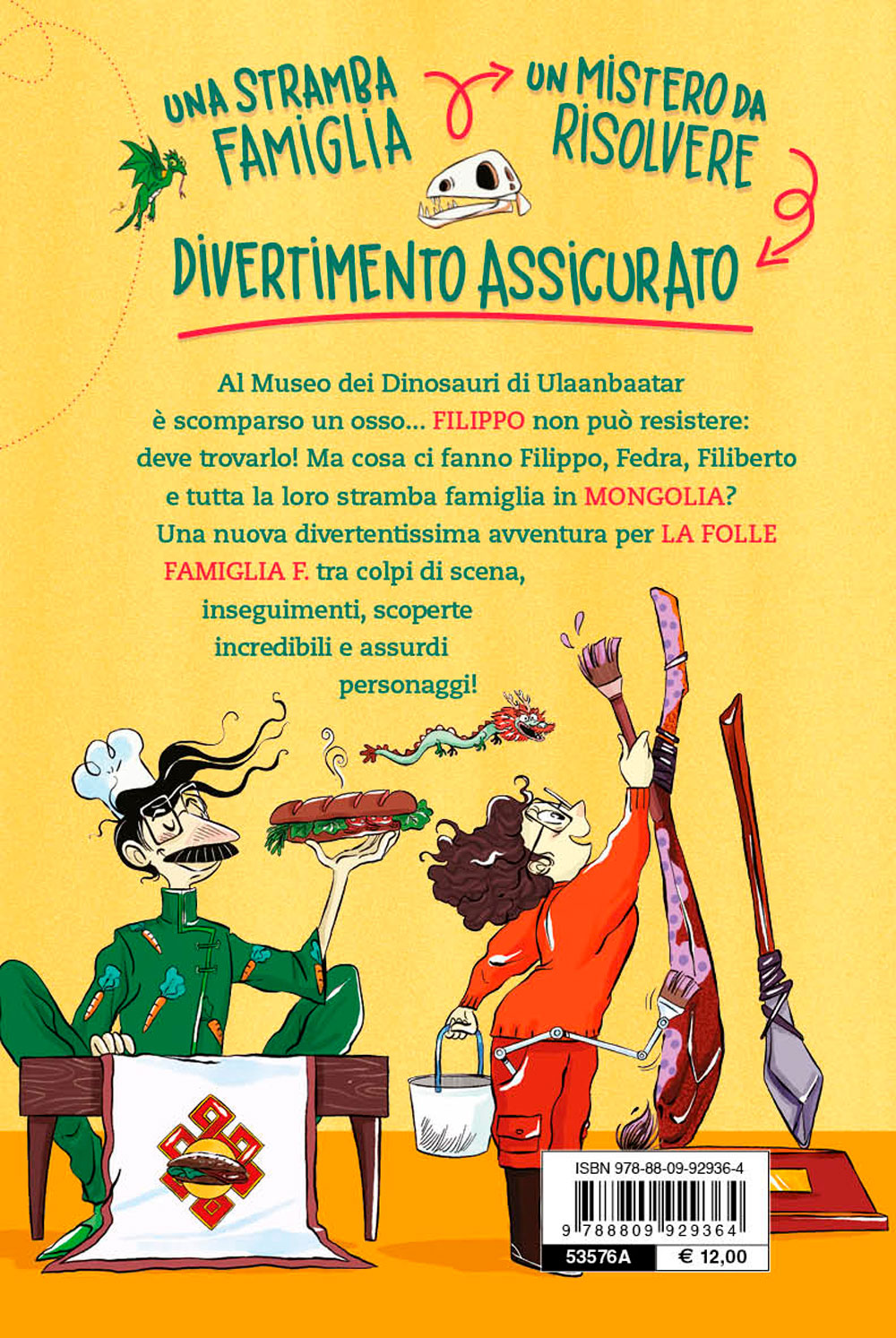La folle famiglia F. Osso di dinosauro::Vol. 2