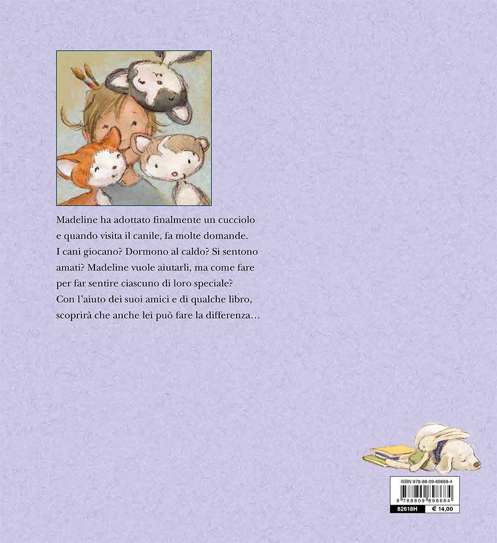 Madeline, il cucciolo e i libri