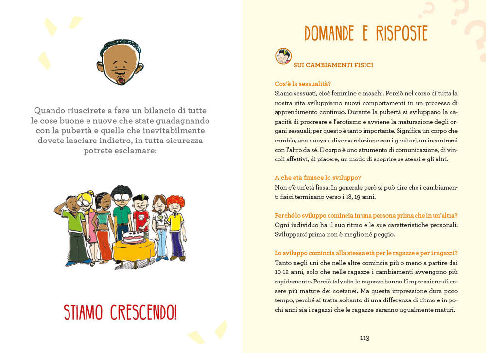 Cosa succede nella pubertà?