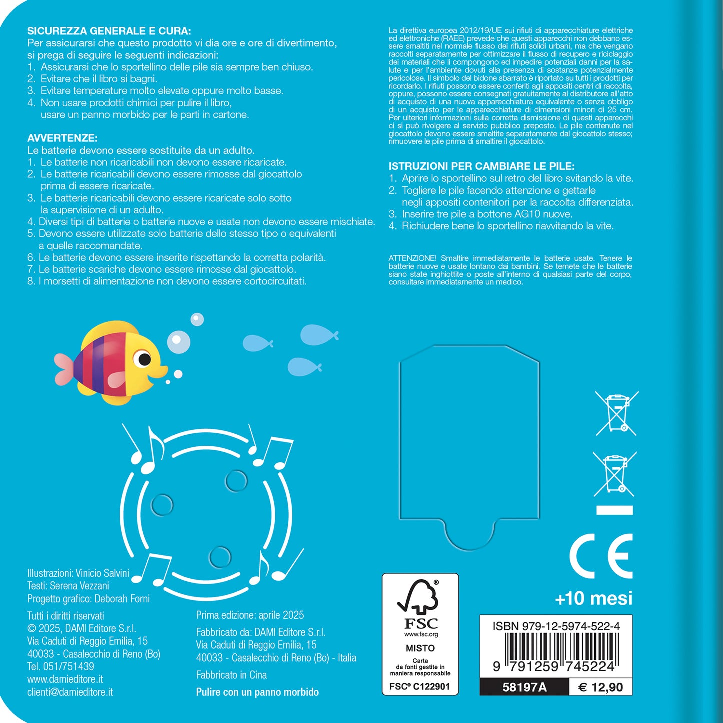 Mare::Libro Tattile Sonoro