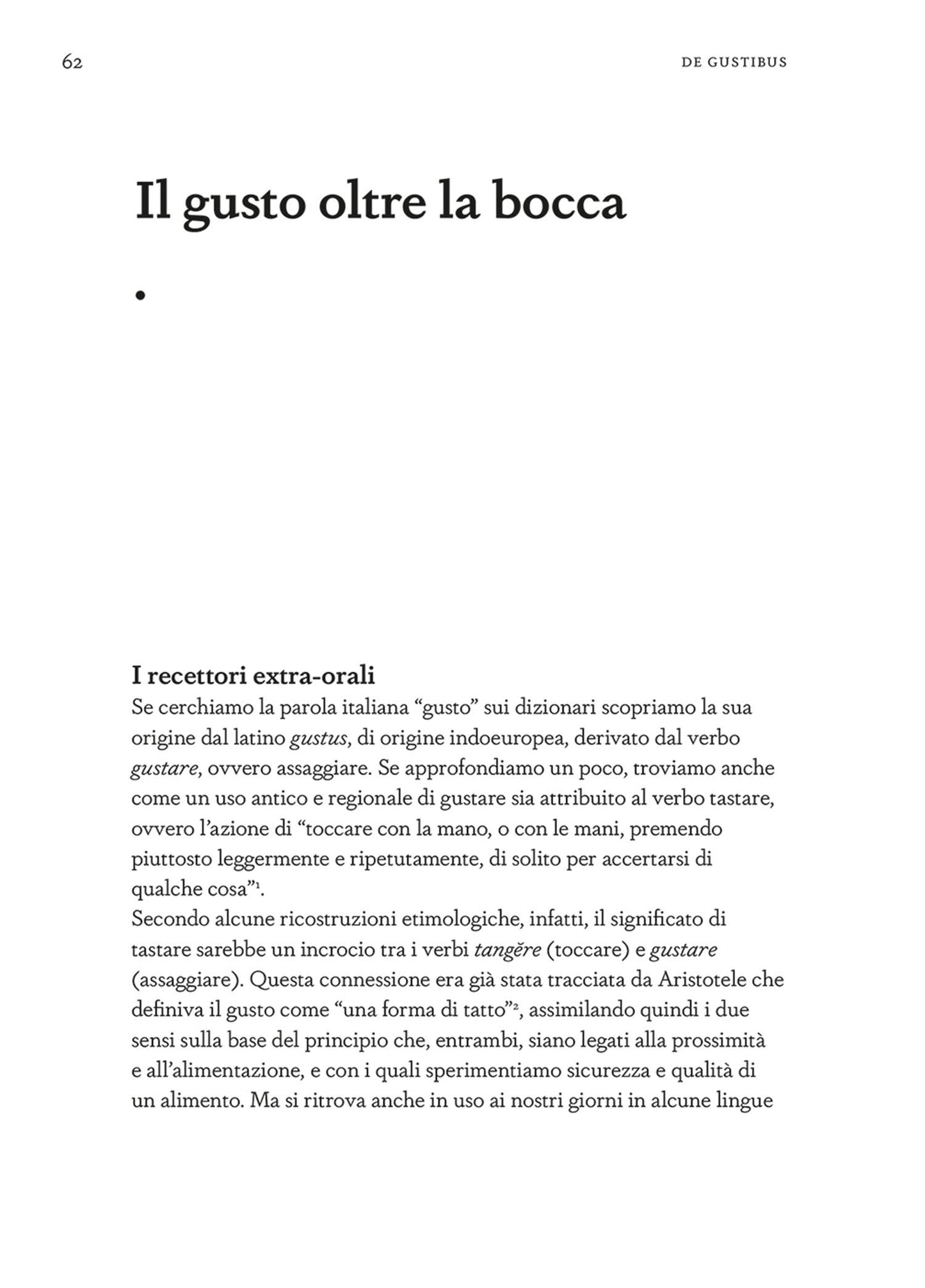 De Gustibus. Sul gusto negli esseri umani e negli altri animali