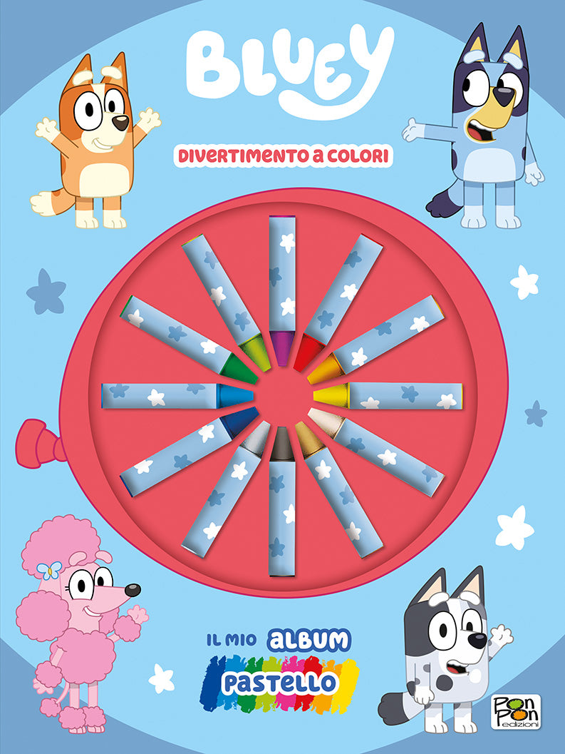 Bluey. Divertimento a colori! Il mio album pastello