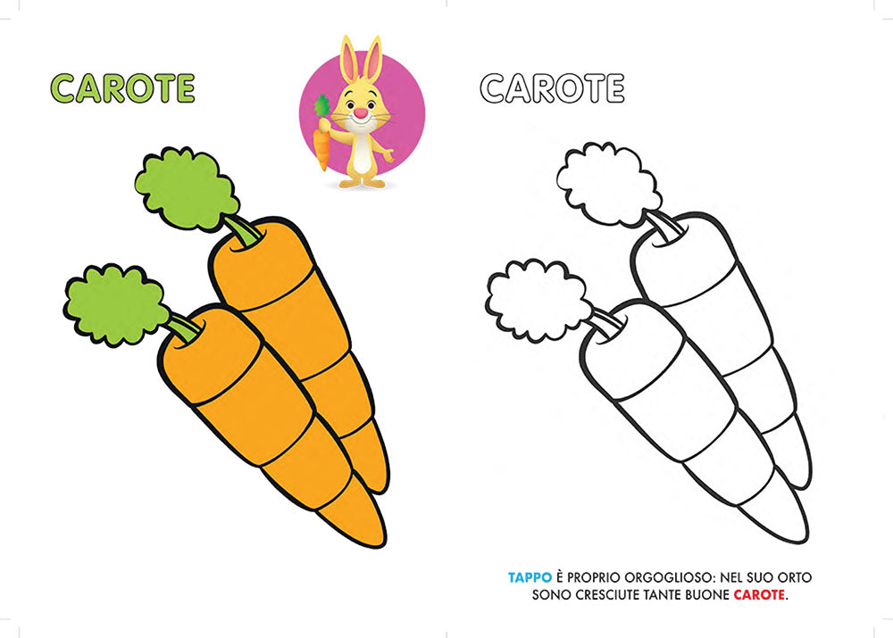 Disney Baby - Primo album da colorare - La pappa