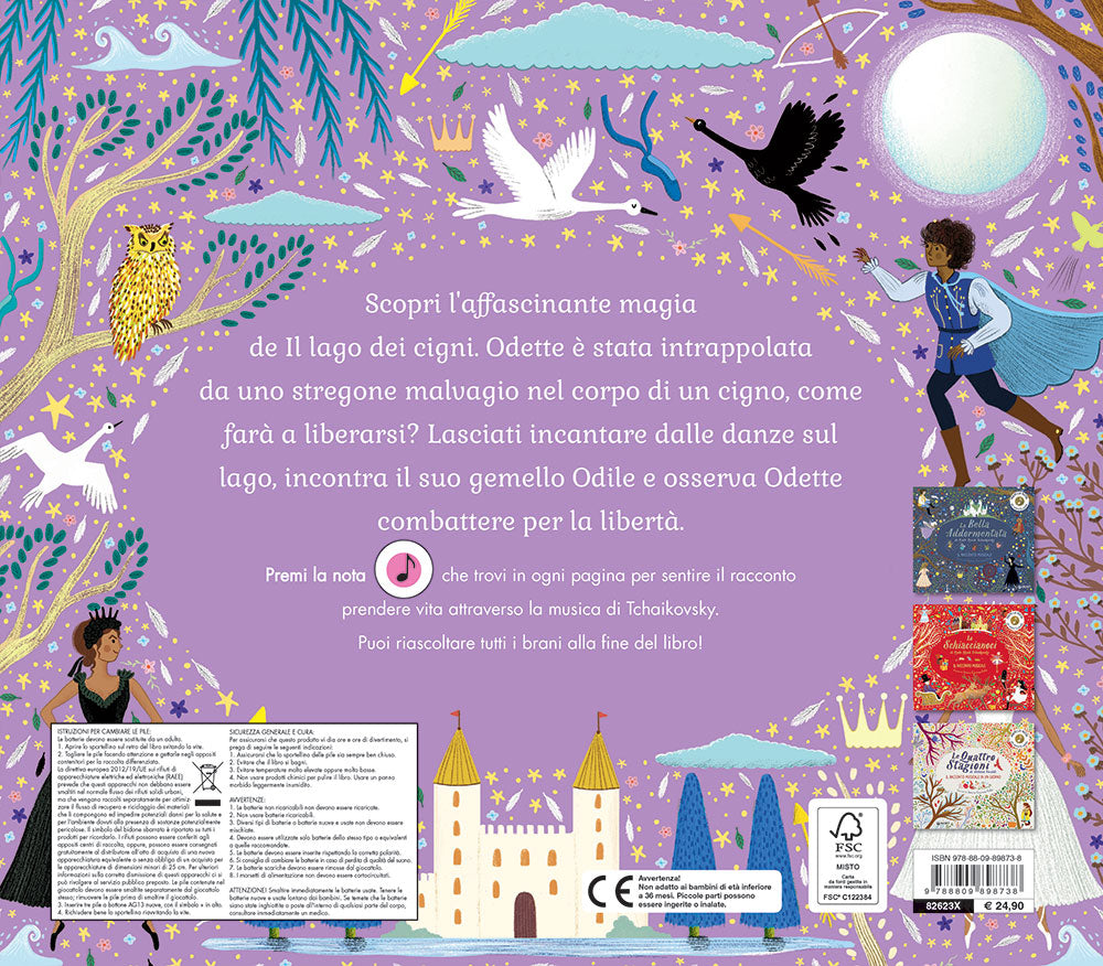 Il lago dei cigni (con sonoro)