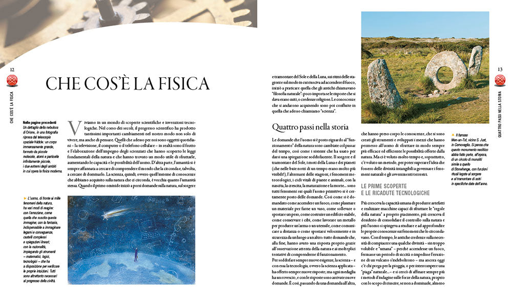 Atlante di fisica::Come l’uomo studia la natura, dall’infinitamente piccolo all’infinitamente grande