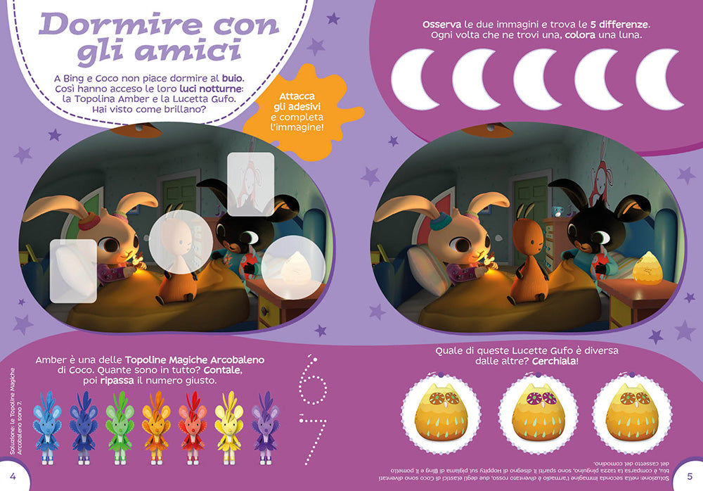 Bing. Activity con gadget. Giochiamo con il buio