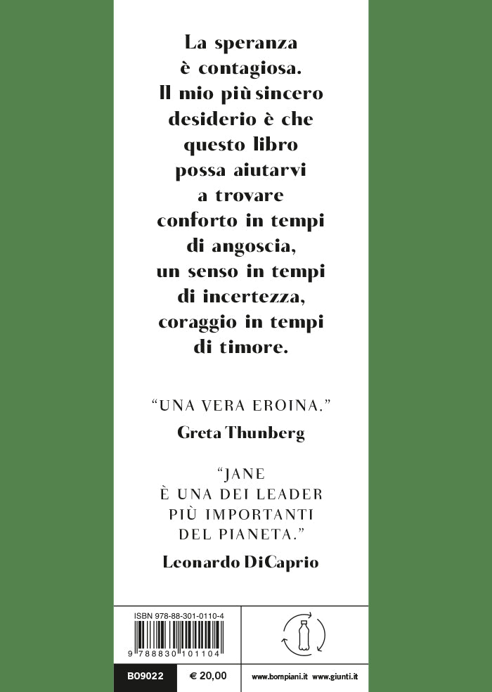 Il libro della speranza::Manuale di sopravvivenza per un pianeta in pericolo