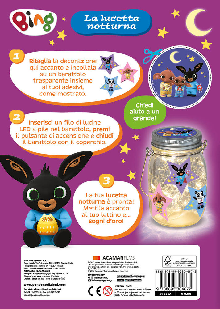 Bing. Activity con gadget. Giochiamo con il buio