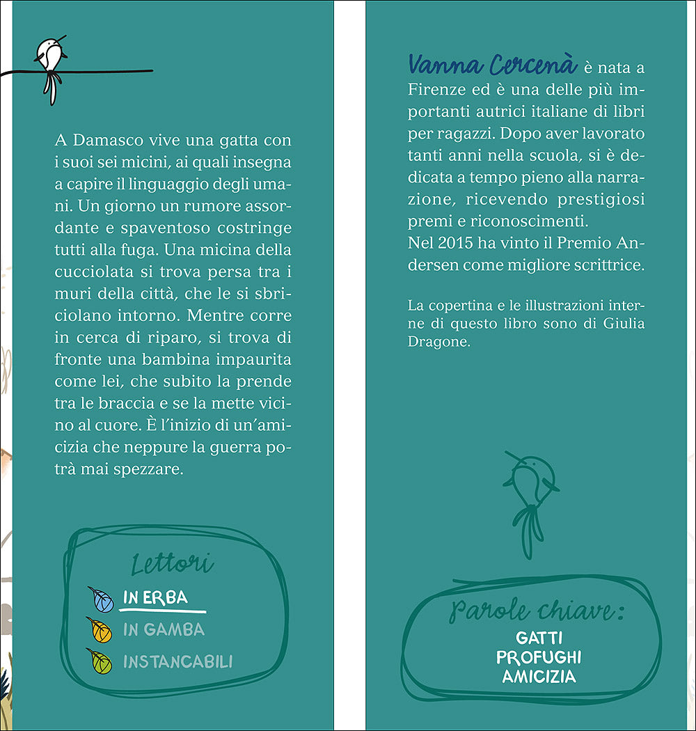 Una gatta in fuga::Lettori in erba