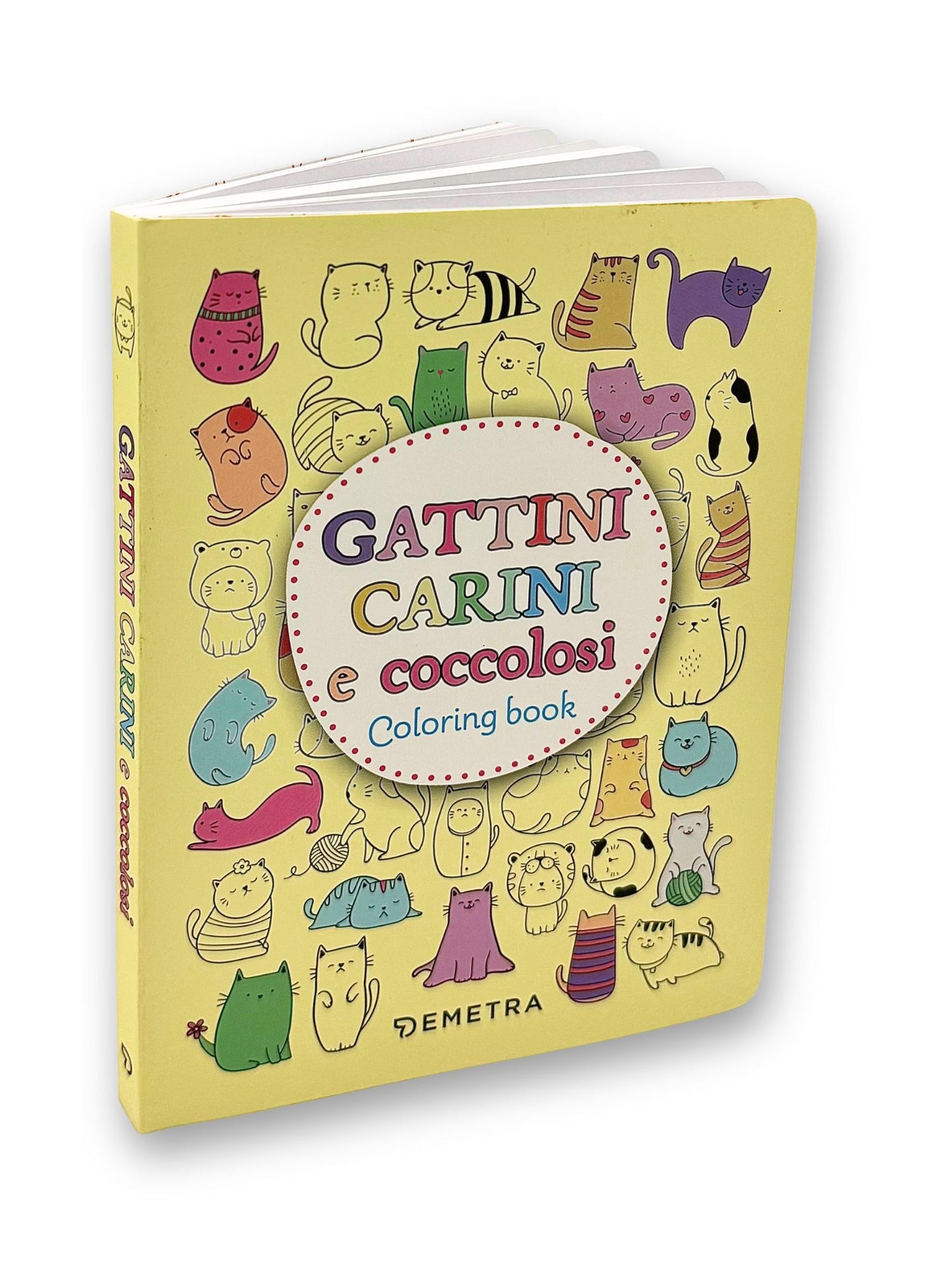 Gattini Carini. Colouring Book