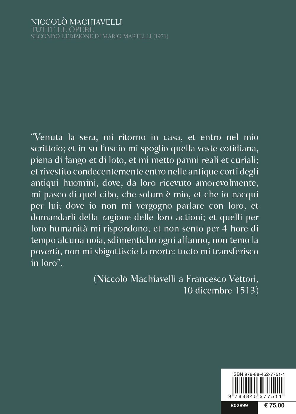 Tutte le opere::Secondo l'edizione di Mario Martelli (1971)