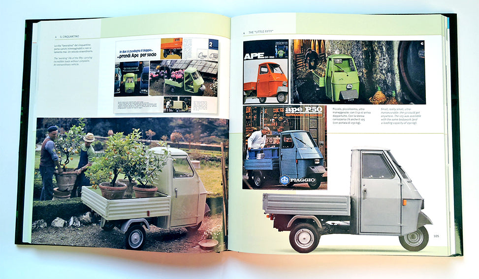 Ape Piaggio::70 anni/Years