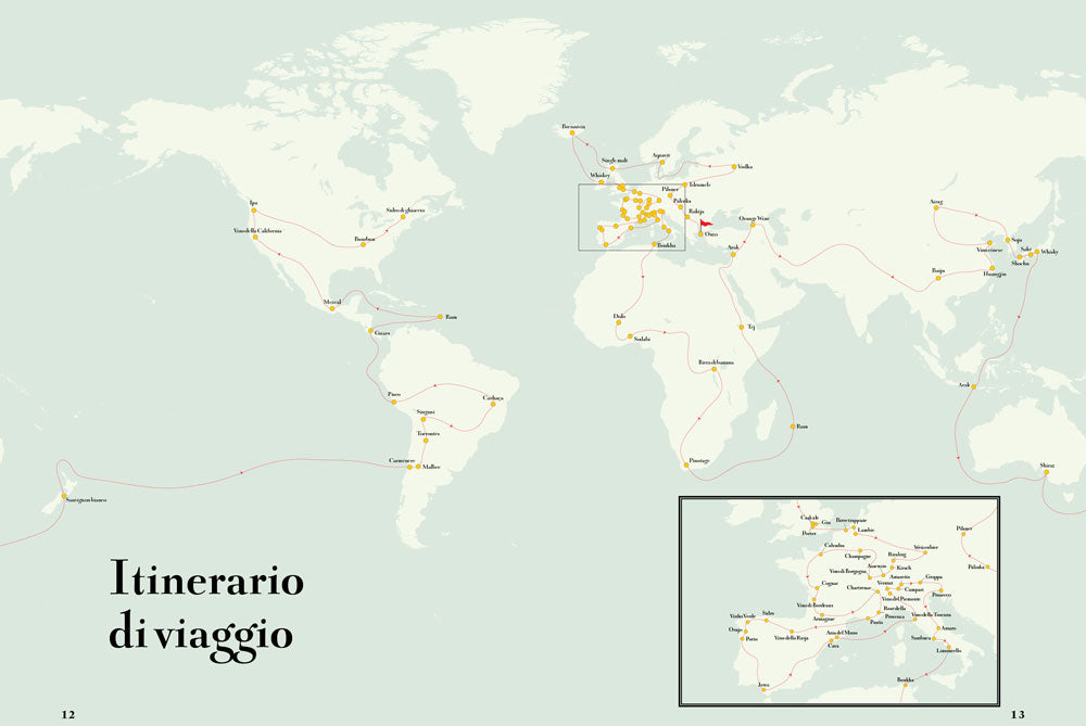 Il giro del mondo in 80 bicchieri.::Appunti di viaggio da sorseggiare, dalle birre belghe al whisky giapponese