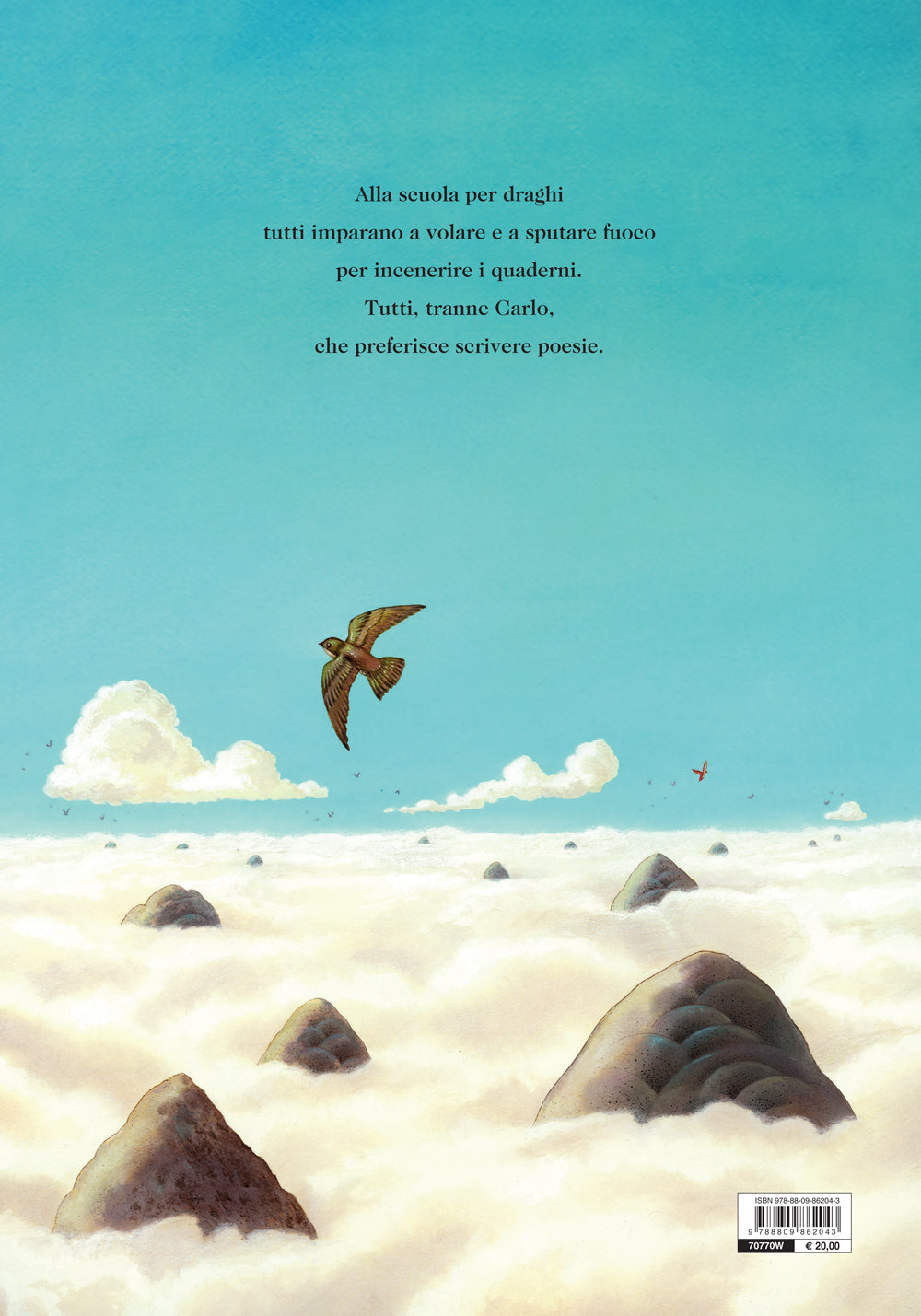 Carlo alla scuola per draghi