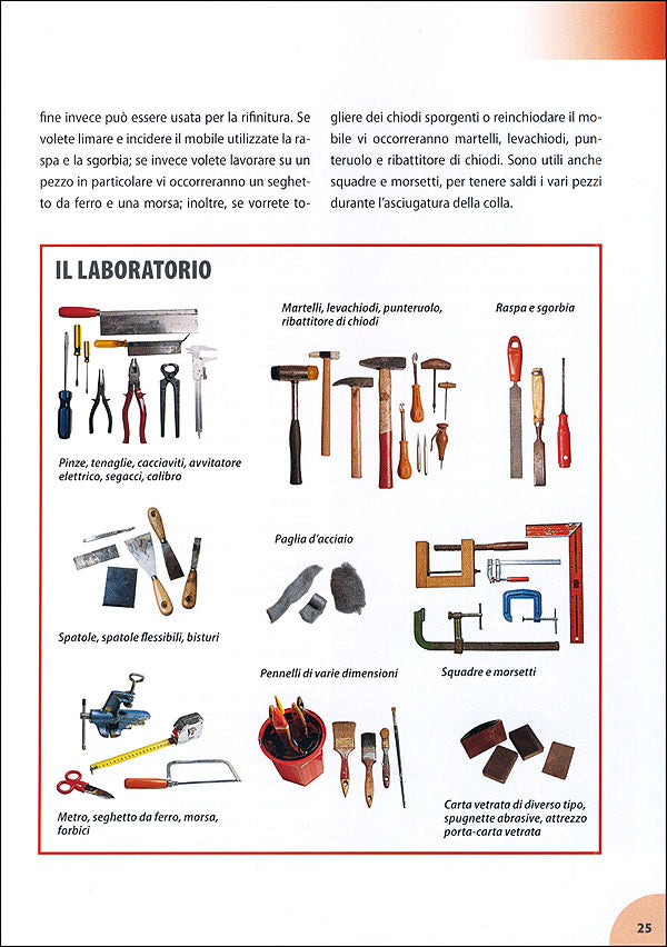 Restaurare e riparare mobili::Nozioni di base. Materiali e tecniche. Lucidare, pulire e verniciare. Cura e riparazioni.