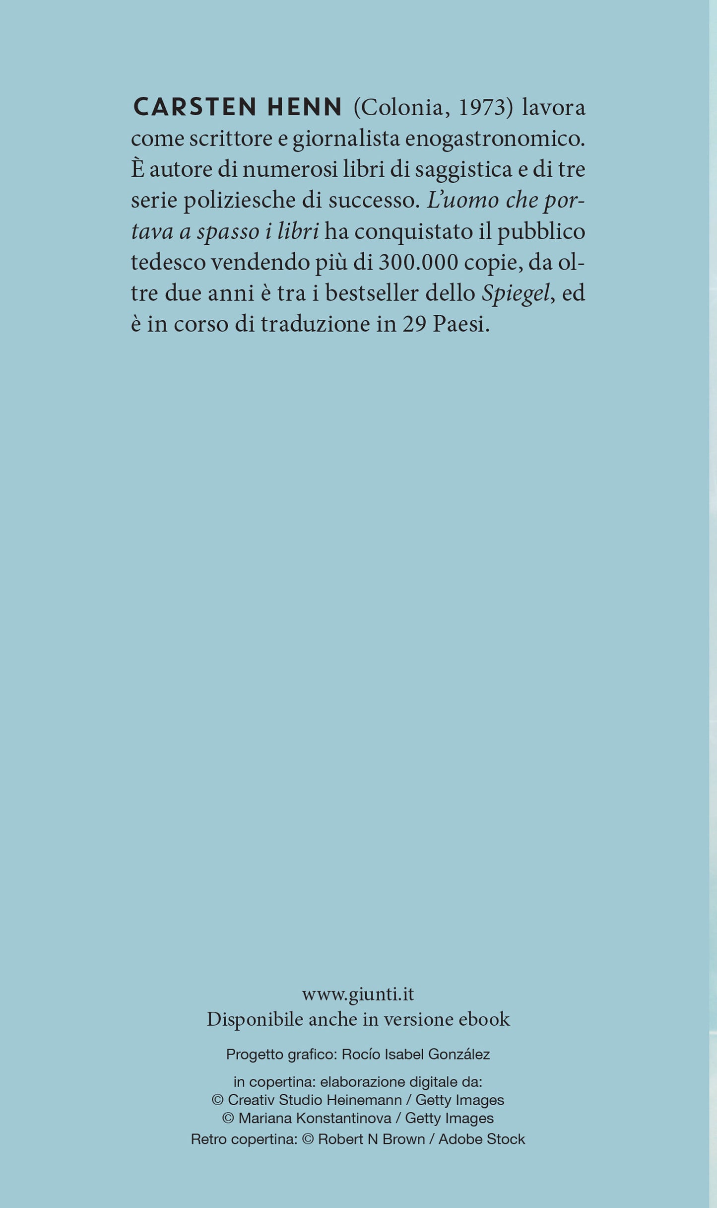 L'uomo che portava a spasso i libri