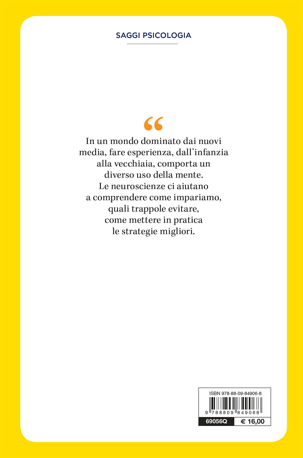 Il cervello che impara::Neuropedagogia dall'infanzia alla vecchiaia