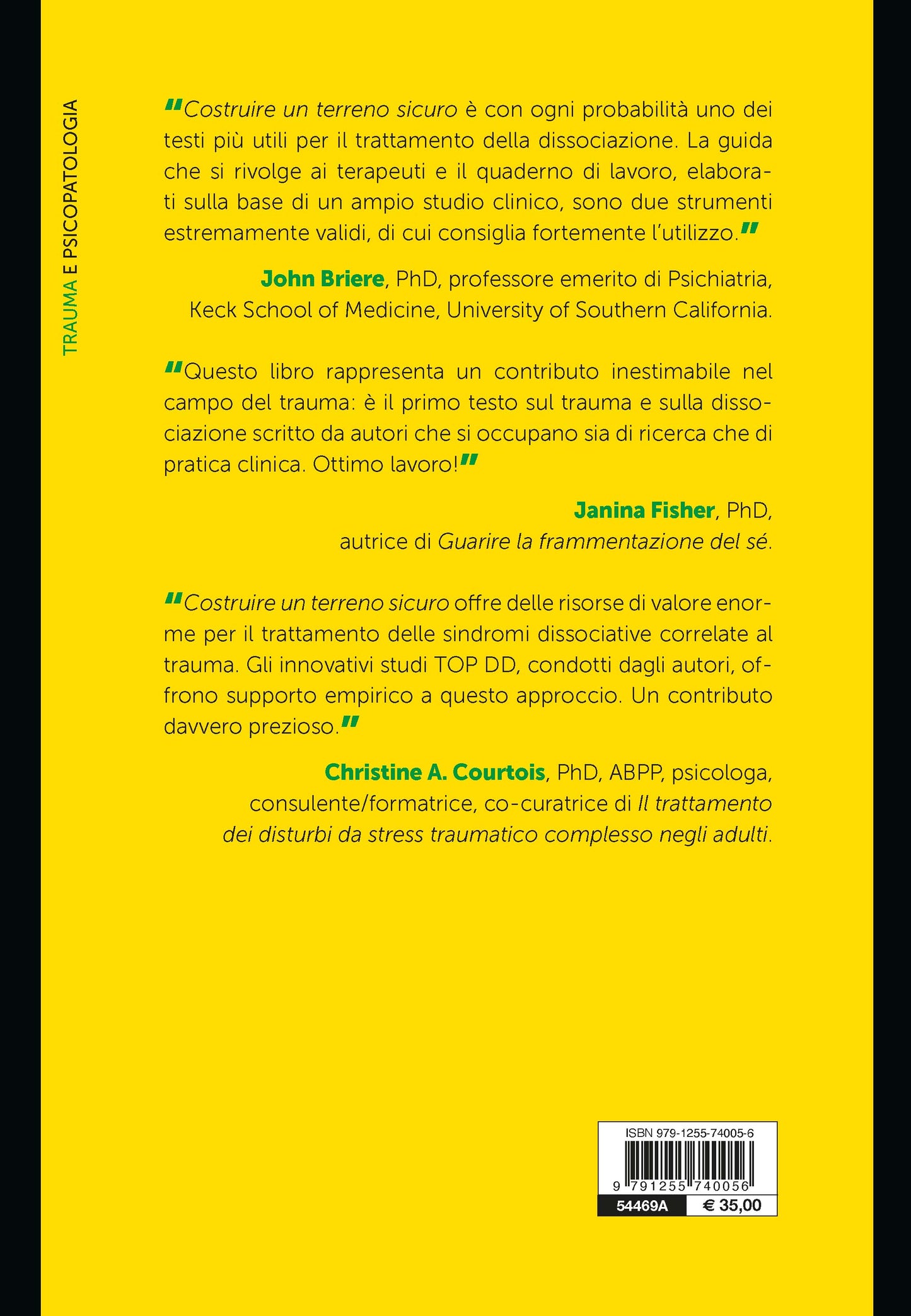 Costruire un terreno sicuro::Come superare gli ostacoli nel trattamento del trauma