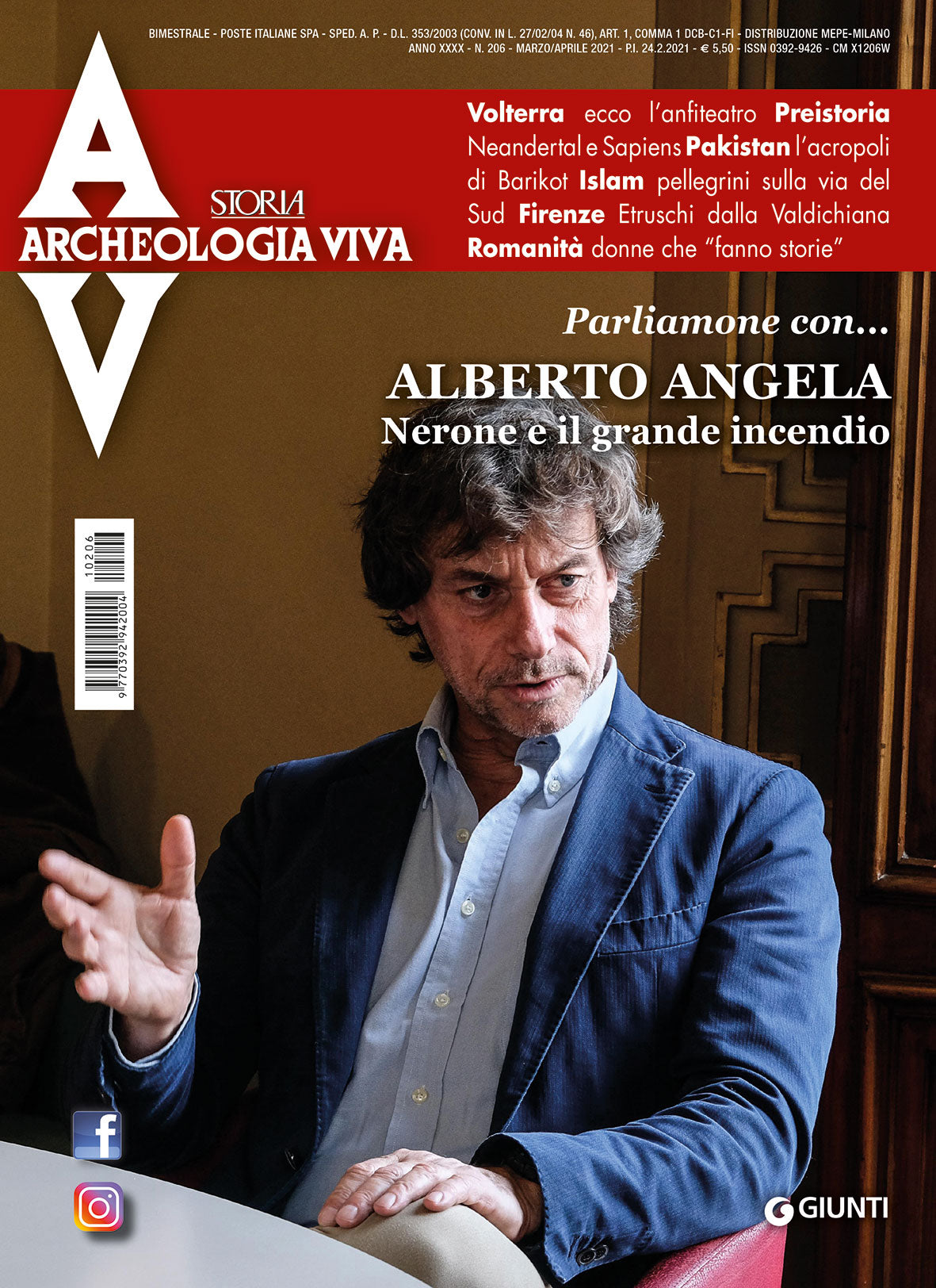 Archeologia Viva n. 206 - marzo/aprile 2021::Rivista bimestrale