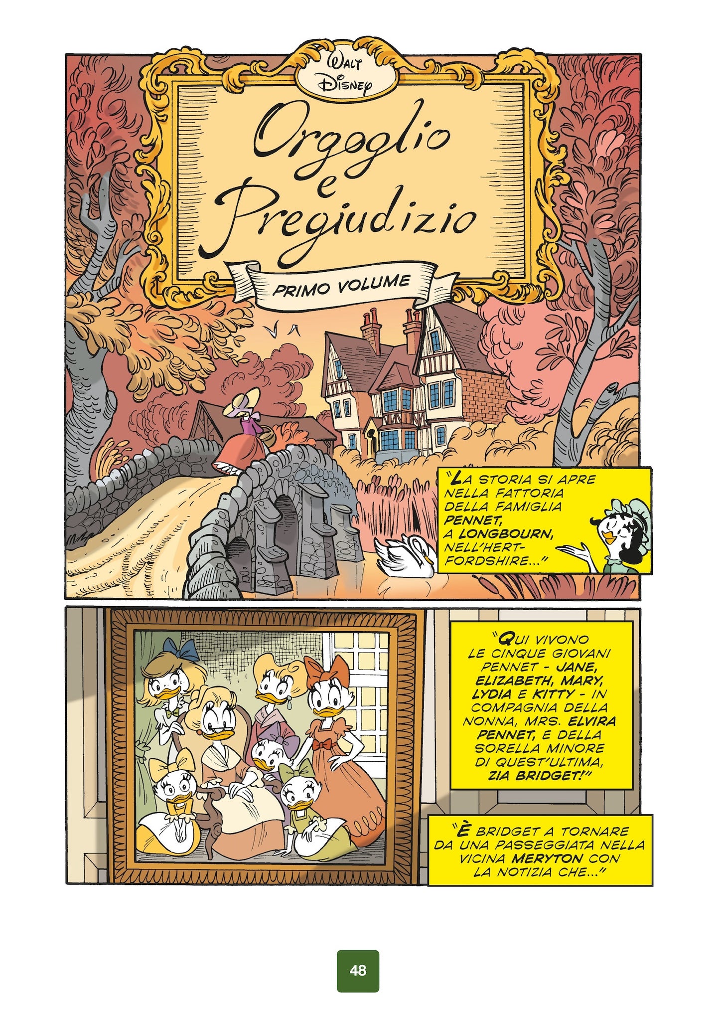 Orgoglio e pregiudizio Letteratura a fumetti::Il racconto illustrato e a fumetti ispirato all'opera di Jane Austen