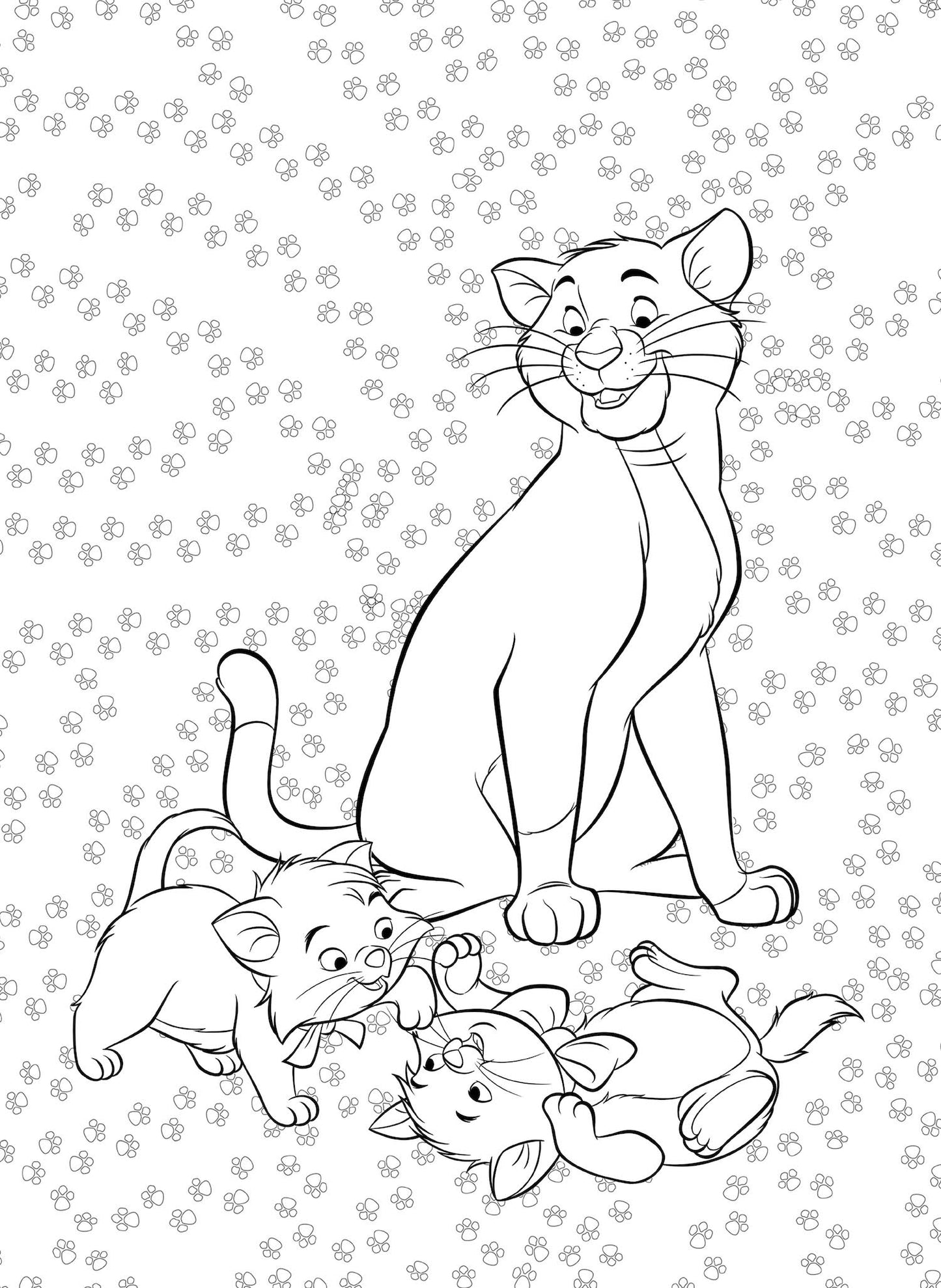 Disney Animals Coloring antistress per tutte le età::100 immagini per ispirare la creatività