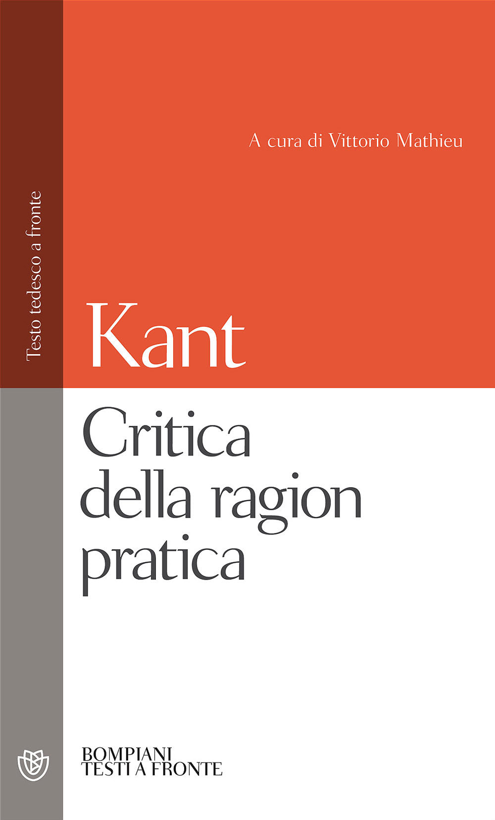 Critica della ragion pratica::Testo tedesco a fronte