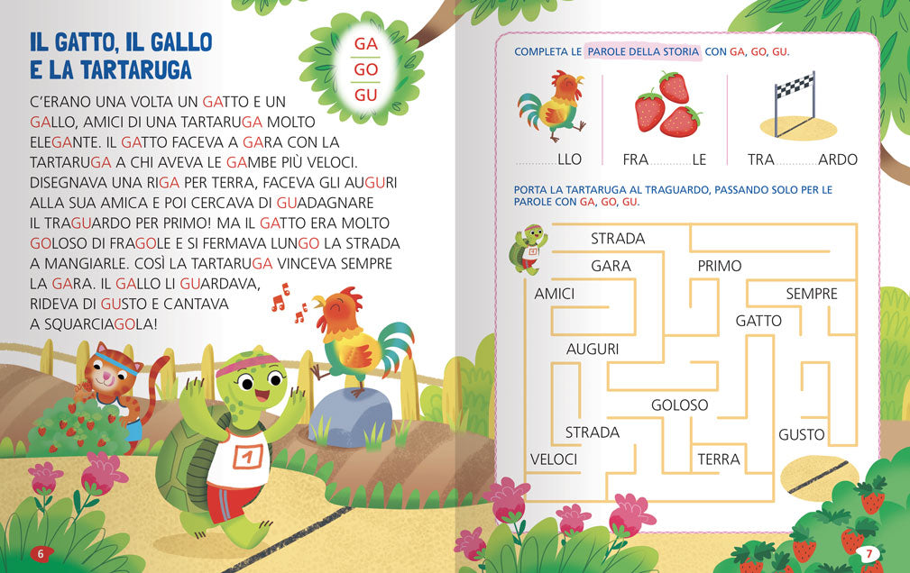 Prime storie per imparare a leggere e a scrivere::In stampatello maiuscolo