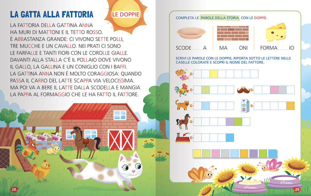 Prime storie per imparare a leggere e a scrivere::In stampatello maiuscolo