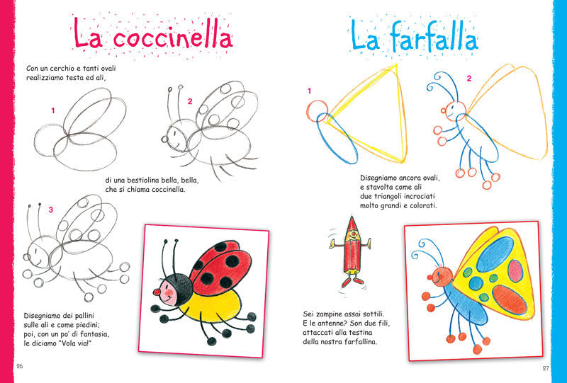 Corso di disegno per bambini::Dai 5 anni di età - Il modo più facile e divertente per imparare a disegnare