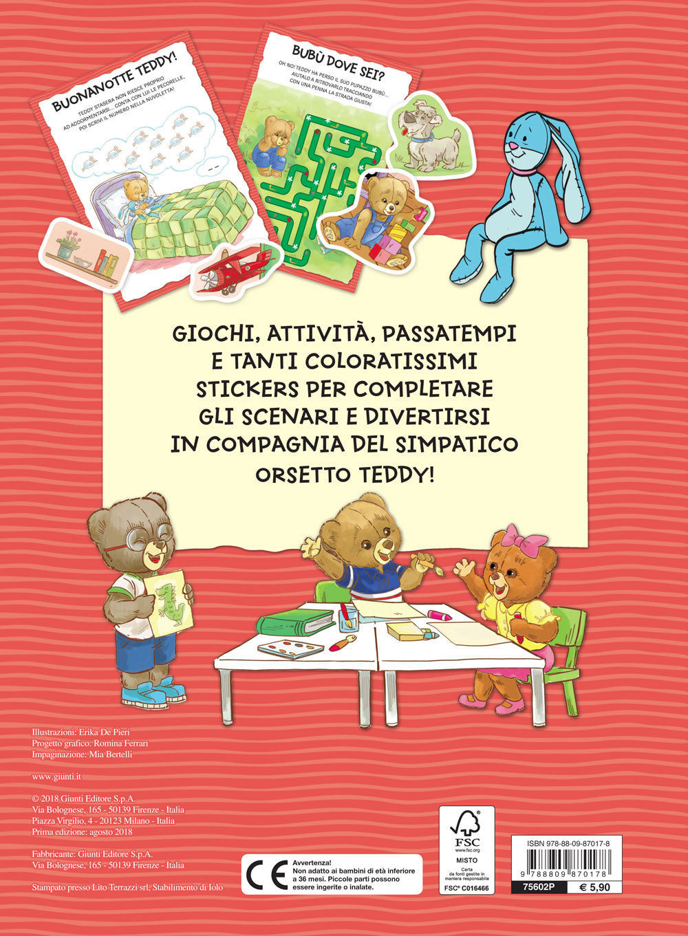 Gioca con Teddy::Con tanti stickers