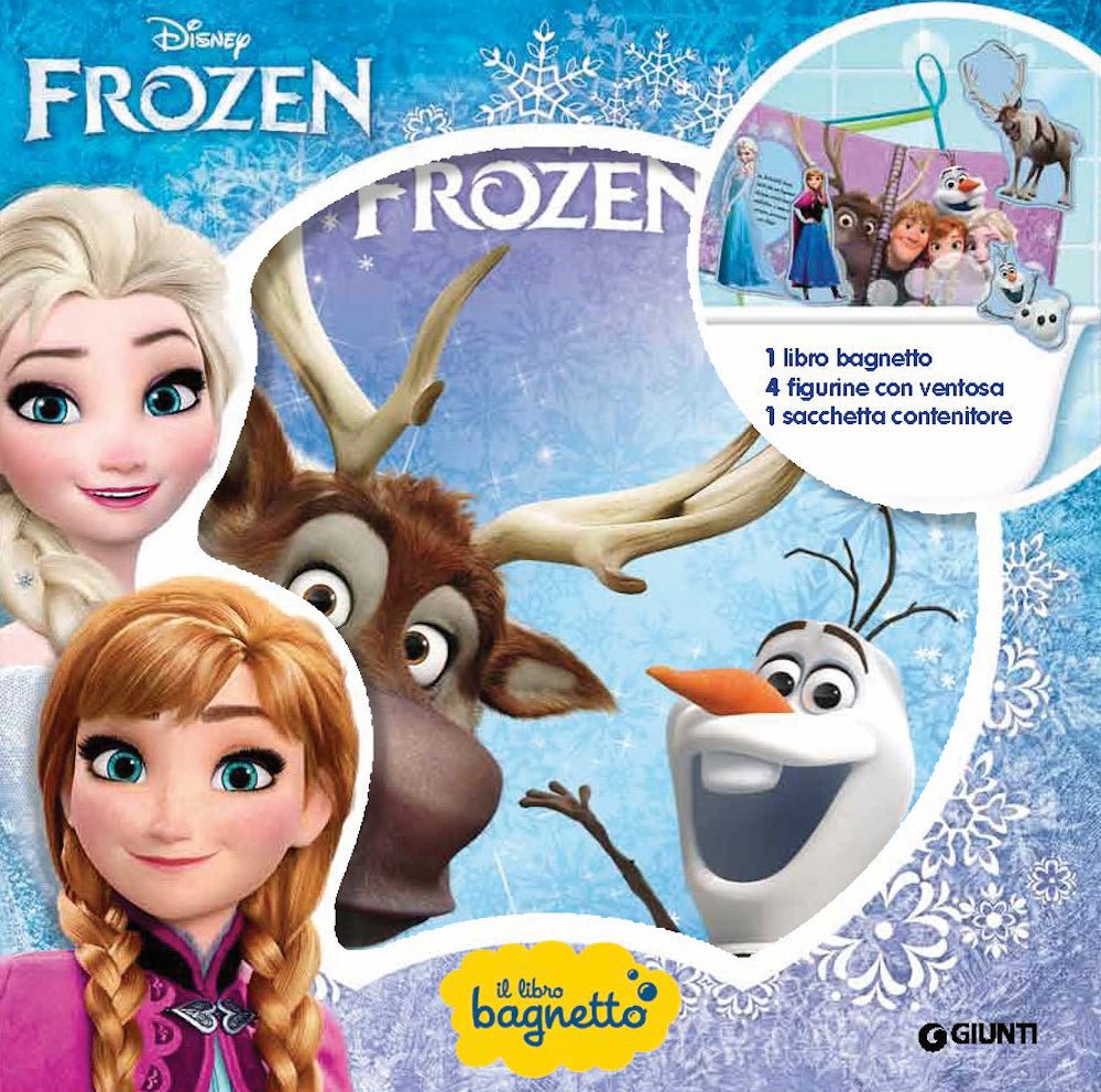 Libro bagnetto Frozen baby