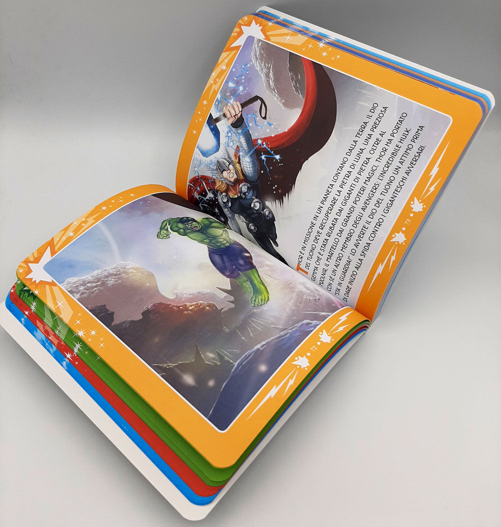 Contastorie - Piccole storie per grandi eroi. Marvel