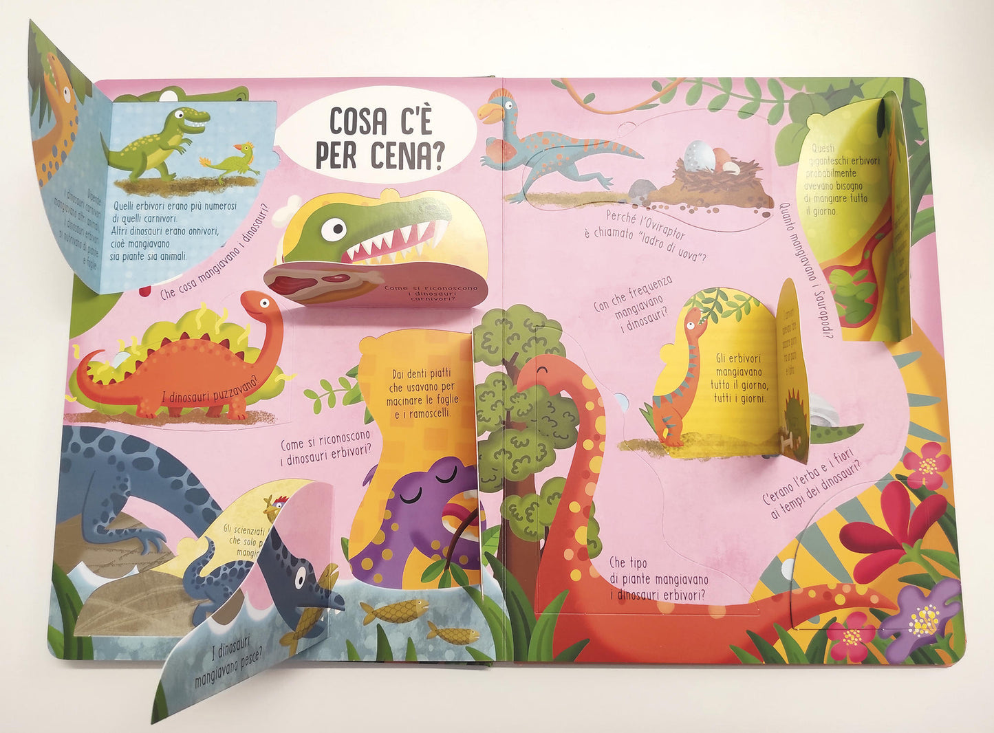 Dinosauri::Solleva le alette e trova le risposte!