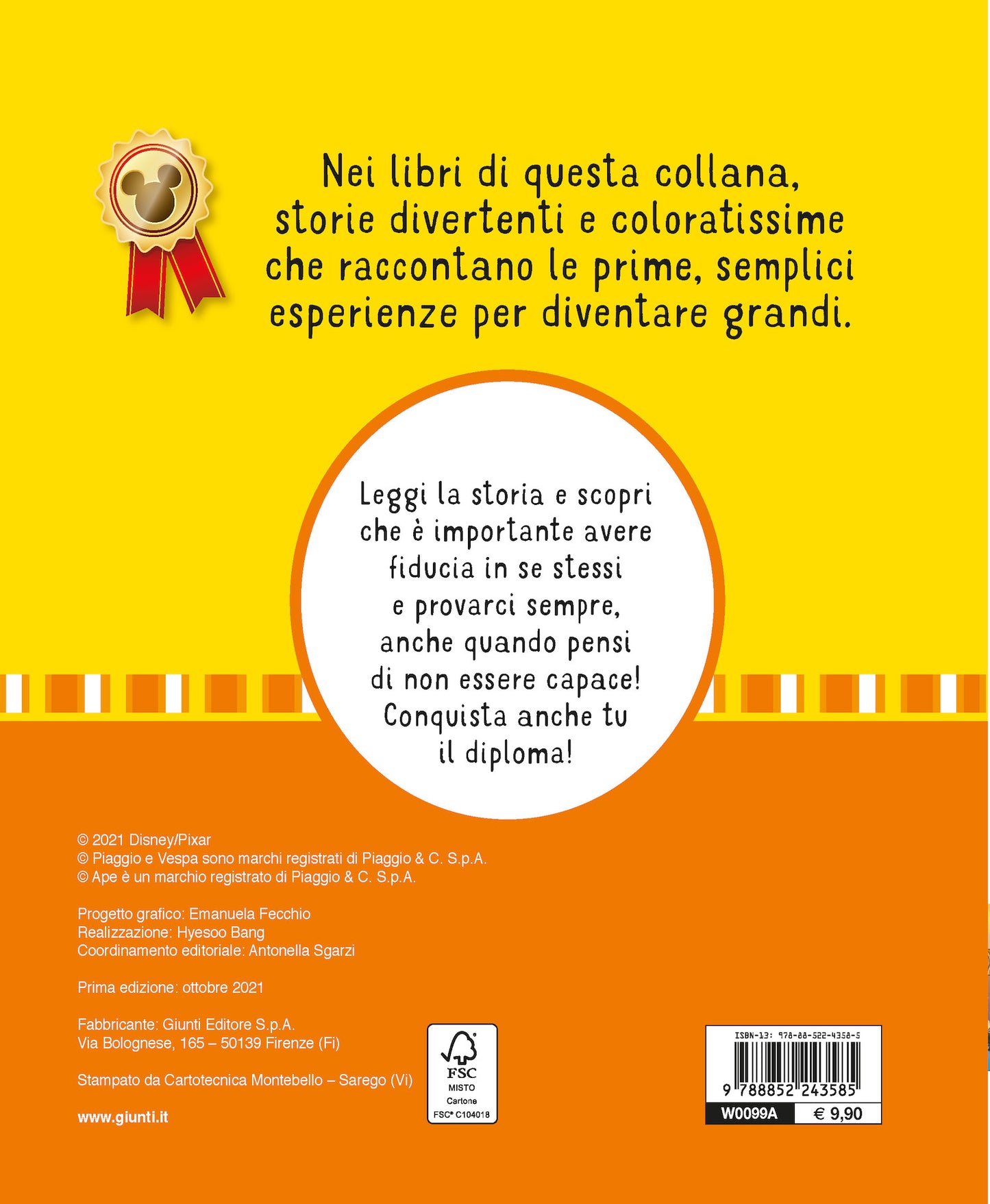 Silenzio Bruno! Luca Disney/Pixar - Le mie prime storie::Dai che ce la fai!
