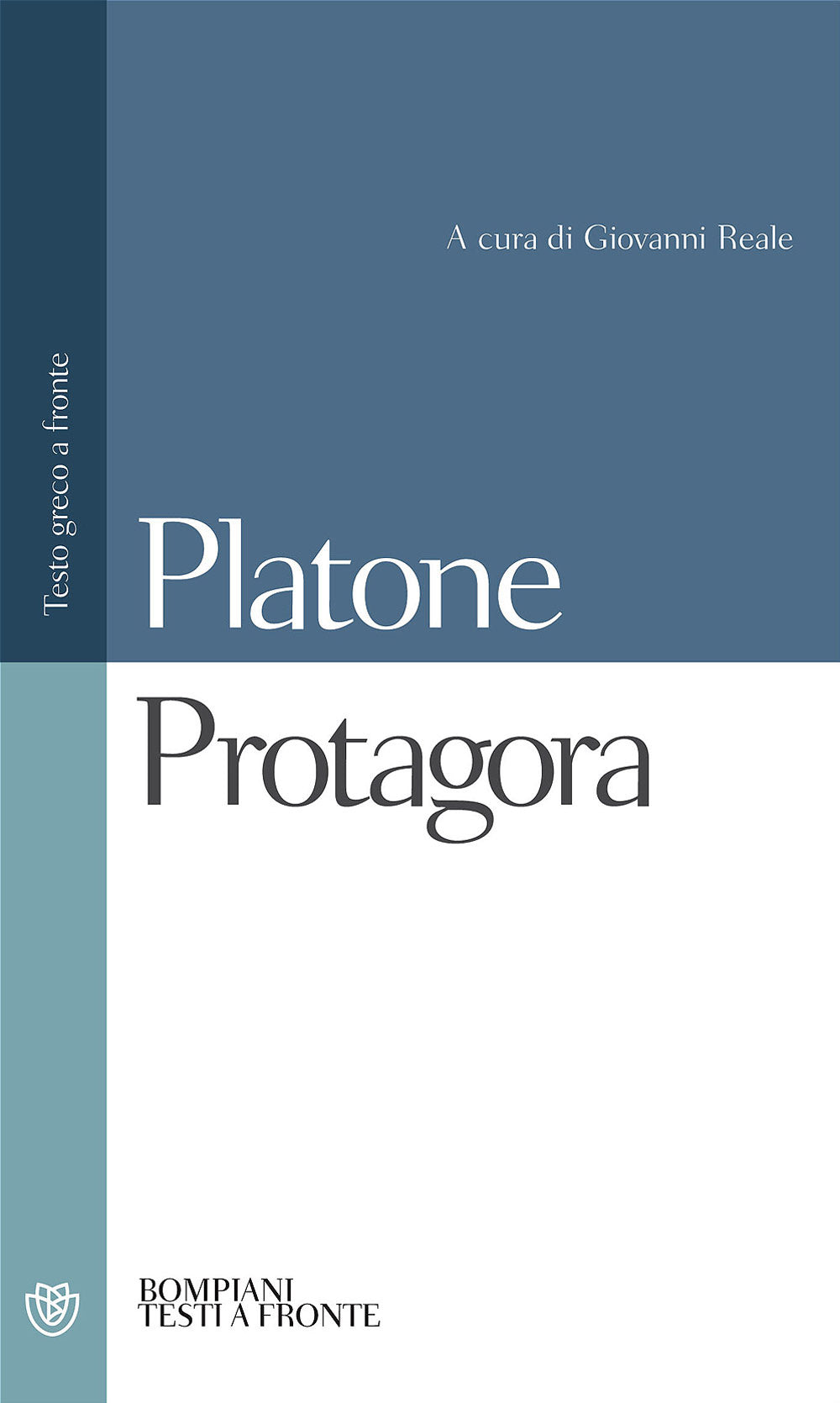 Protagora::Testo greco a fronte