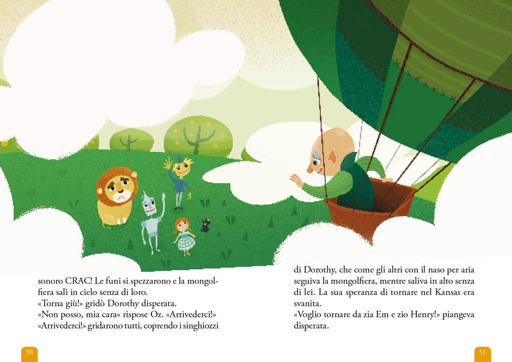 Il Mago di Oz::Adattamento a misura di bambino