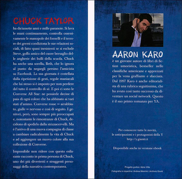 Mi chiamo Chuck::Ho diciassette anni. E, stando a Wikipedia, soffro di un disturbo ossessivo-compulsivo.