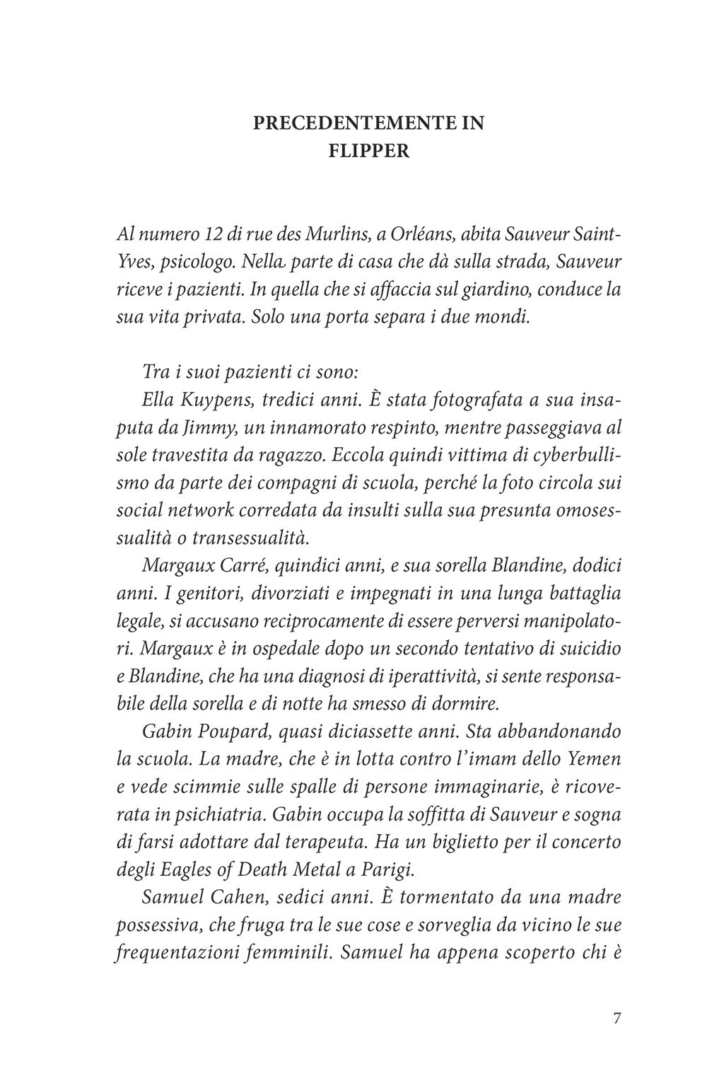 Niente cravatta. (Sauveur & figlio - 3)