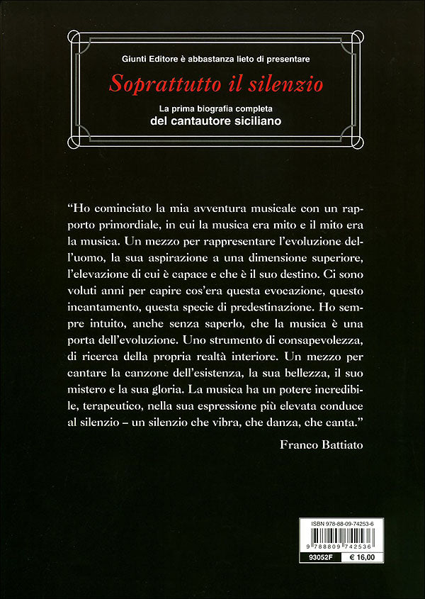 Franco Battiato::Soprattutto il silenzio