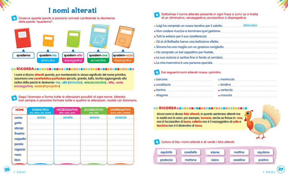 Imparo i nomi e gli articoli::Tante attività e giochi per non sbagliare più!
