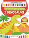 Colora con gli acquerelli - I dinosauri::Con modelli colorati da ricopiare - Con pennello e 10 pastiglie d'acquerello