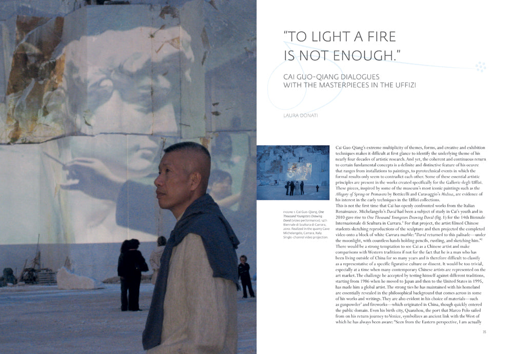 Flora Commedia. Cai Guo-Qiang at the Uffizi