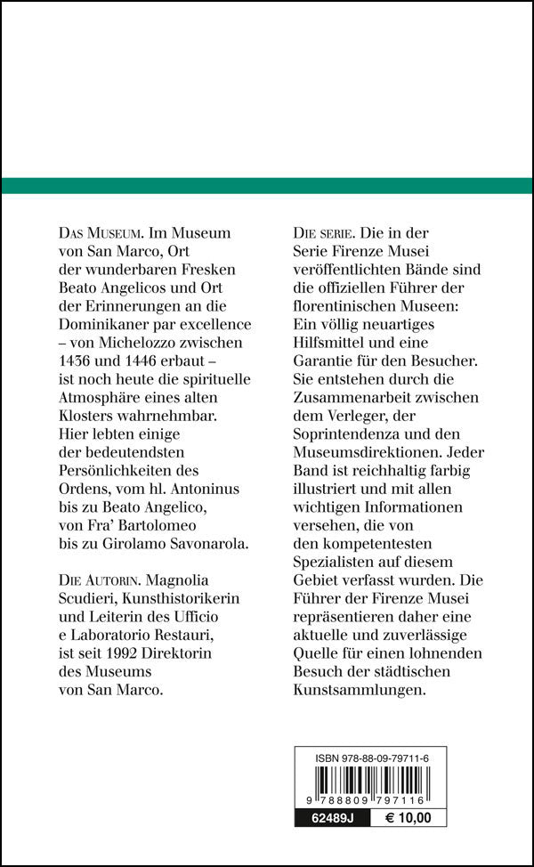 Museum von San Marco (in tedesco)::Der offizielle Führer- Nuova edizione aggiornata