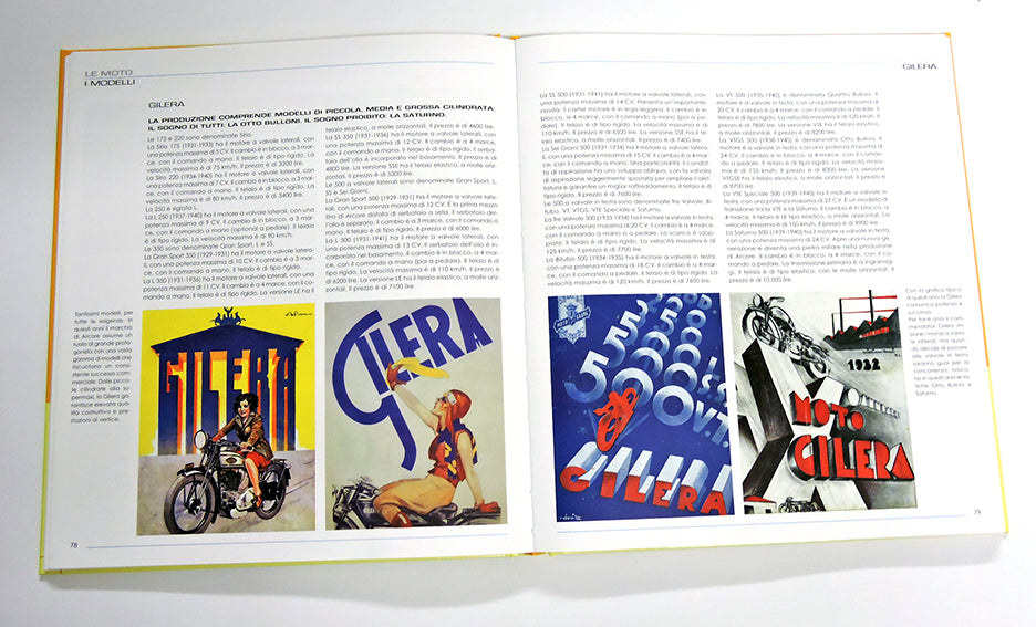 Il grande libro delle moto italiane anni 30 e 40