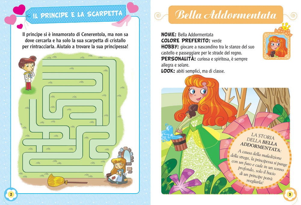 Principesse delle fiabe attacca-stacca::Con tanti vestiti e accessori attacca-stacca!