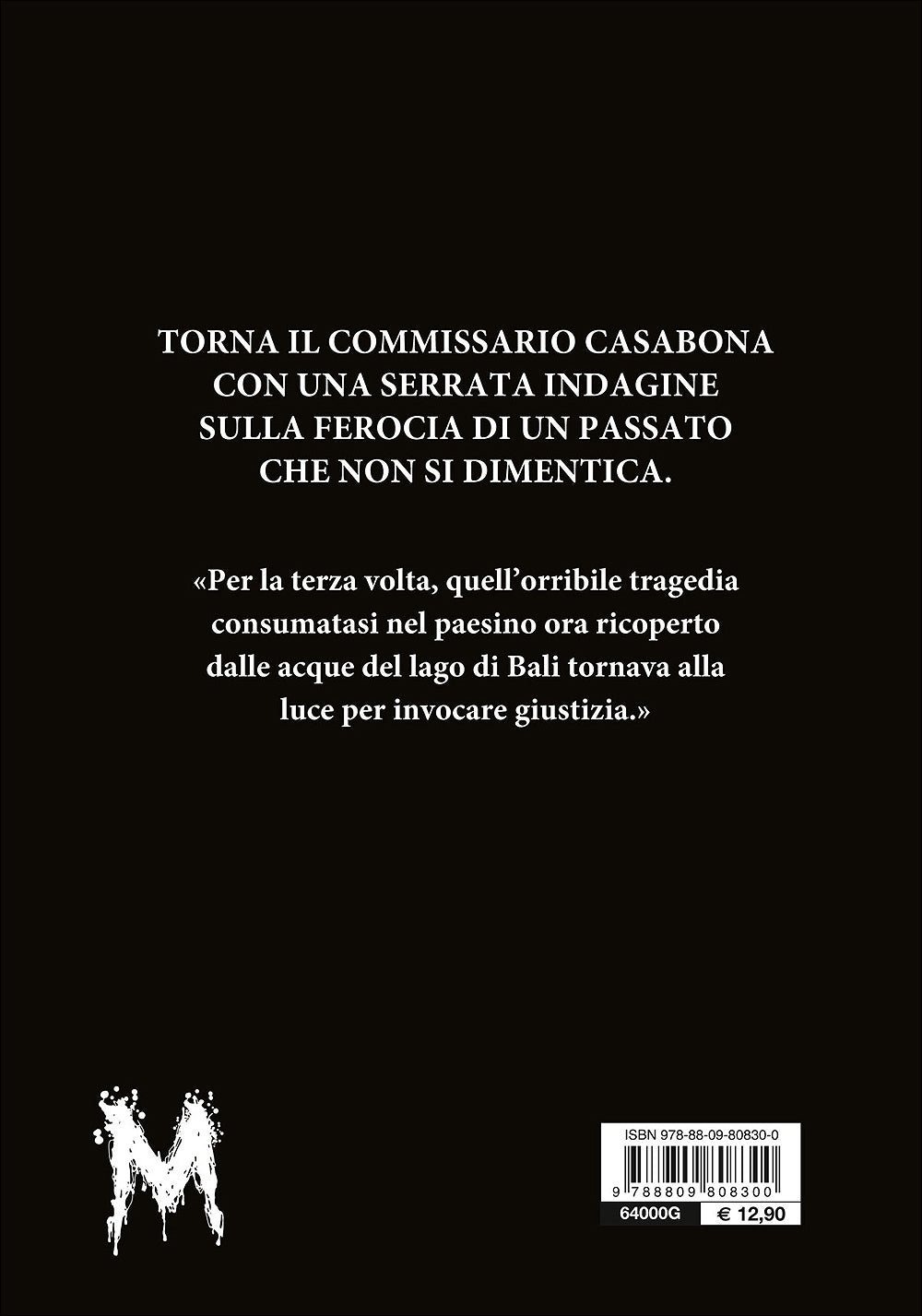 La pietà dell'acqua::Una nuova indagine del commissario Casabona