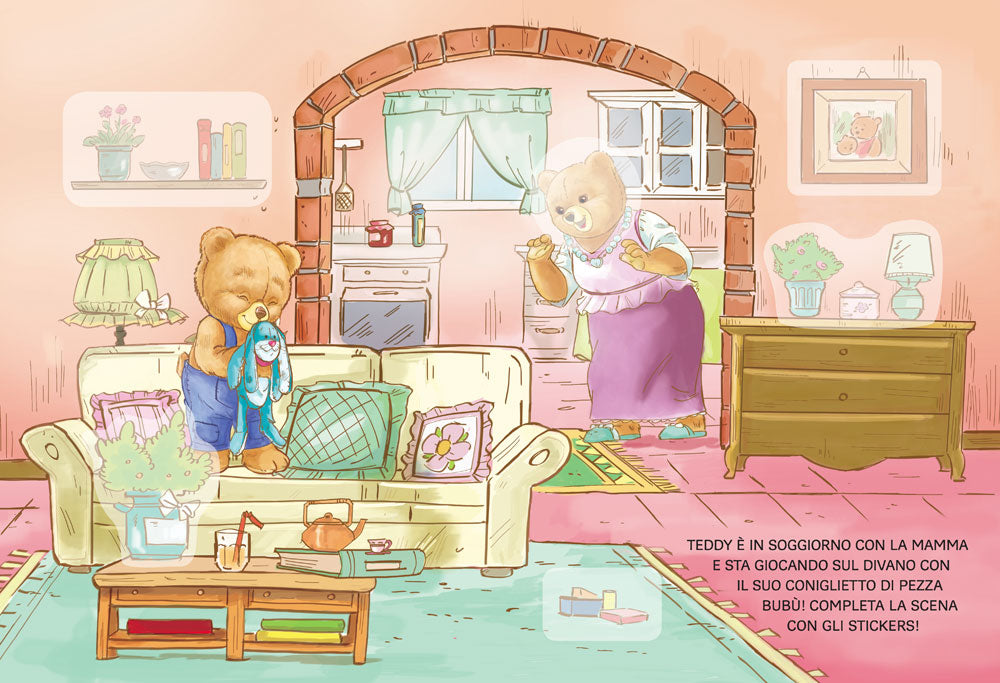 Gioca con Teddy::Con tanti stickers