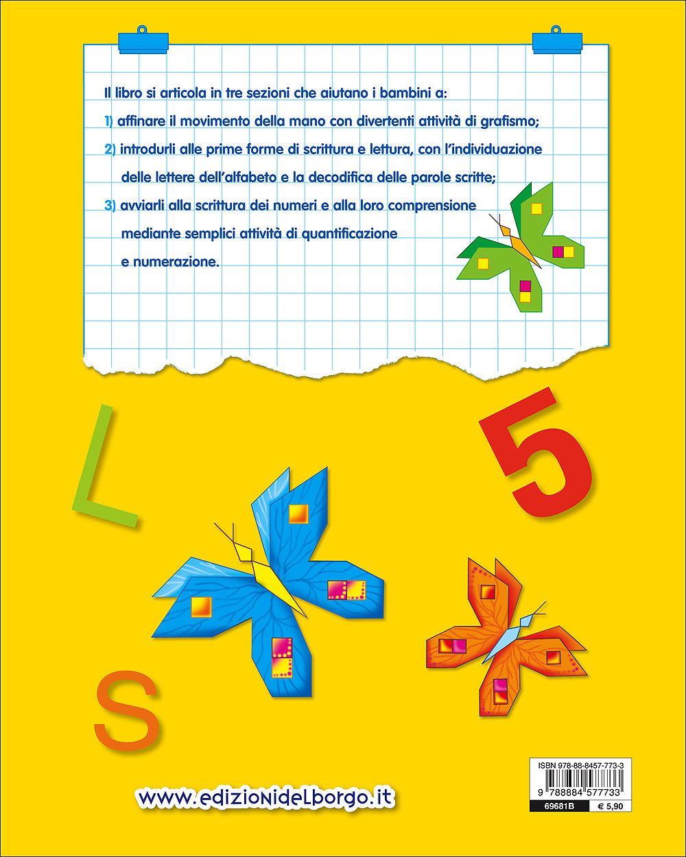 Gioco e imparo con le Lettere e i Numeri - 4/6 anni
