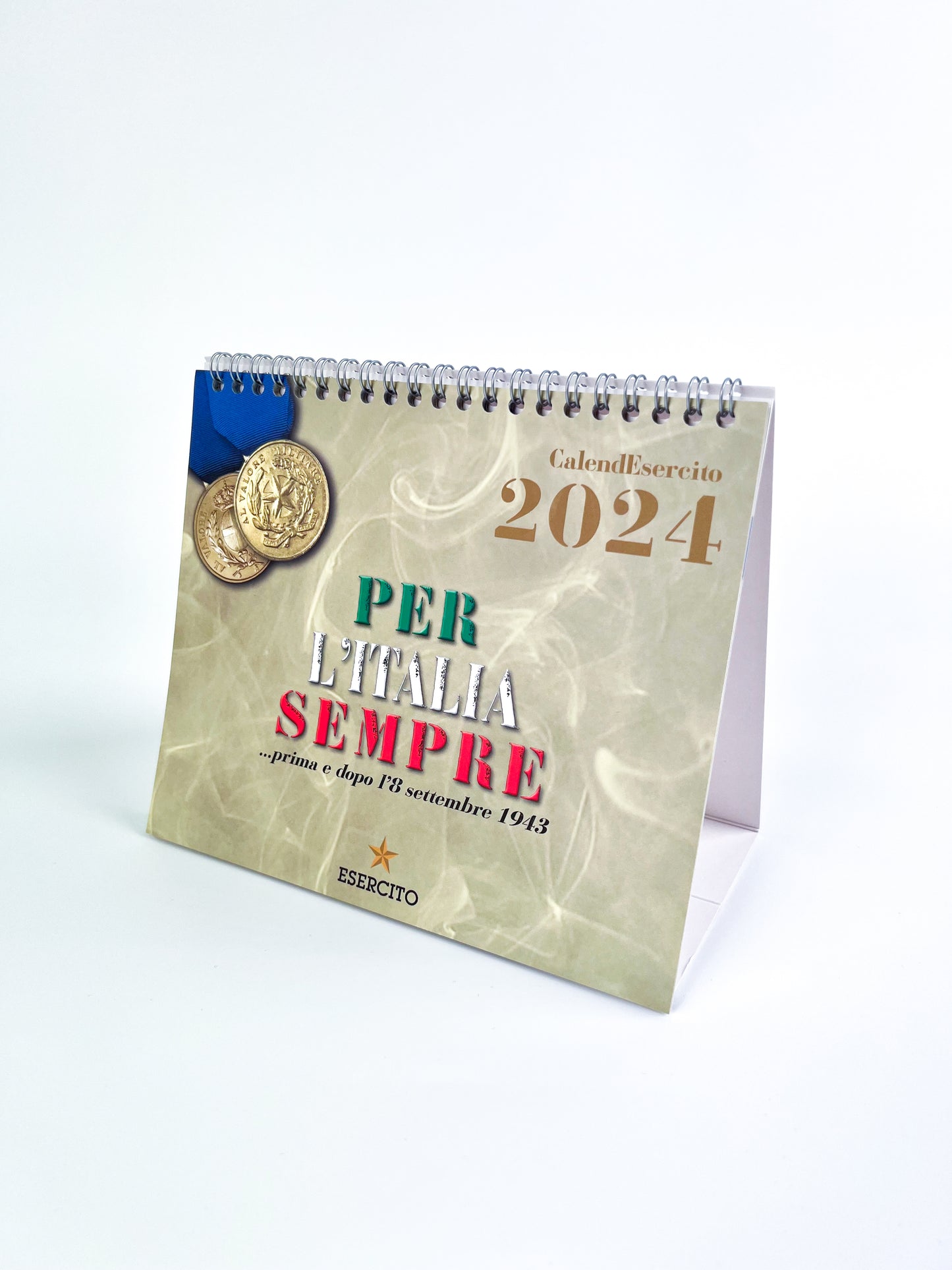 Calendario Esercito 2024 (da tavolo)::Per l'Italia sempre... prima e dopo l'8 settembre 1943